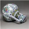 Image 2 : A FAMILLE VERTE DOUBLE HANDLE VASE YONGZHENG MARK 17TH/C.