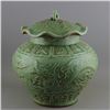 Image 1 : A CELADON DRAGON FOOD POT YUAN DYNASTY 13TH/C.