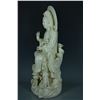 Image 3 : A WHITE PORCELAIN BUDDHA FIGURE MING DYNASTY.