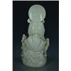 Image 5 : A WHITE PORCELAIN BUDDHA FIGURE MING DYNASTY.