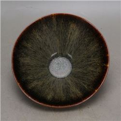 A BLACK OIL SPLASHED BOWL SONG DYNASTY 10TH/C.