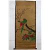 Image 1 : A INK & COLOR FAMILLE VERTE PAINTING QING DYNASTY.