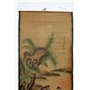 Image 2 : A INK & COLOR FAMILLE VERTE PAINTING QING DYNASTY.