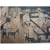 Image 3 : A RARE INK & COLOR FAMILLE VERTE PAINTING QING DYNASTY.