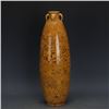 Image 1 : A YELLOW & BROWN BOTTLE VASE SONG DYNASTY 10TH/C.