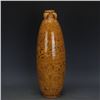 Image 2 : A YELLOW & BROWN BOTTLE VASE SONG DYNASTY 10TH/C.