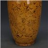 Image 6 : A YELLOW & BROWN BOTTLE VASE SONG DYNASTY 10TH/C.