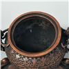 Image 10 : A BRONZE CRANE & DRAGOPN CENSER XUANDE MARK 14TH/C.