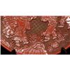 Image 3 : A LACQUER WARE TREE PLATE QIANLONG MARK 17TH/C.