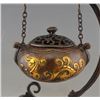 Image 8 : A BRONZE GILDED DRAGON CENSER & STAND QIANLONG MARK 17TH/C.