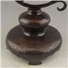 Image 9 : A BRONZE GILDED DRAGON CENSER & STAND QIANLONG MARK 17TH/C.