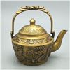 Image 1 : A GILT BRONZE DRAGON TEAPOT QIANLONG MARK 17TH/C.