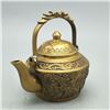 Image 2 : A GILT BRONZE DRAGON TEAPOT QIANLONG MARK 17TH/C.
