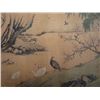 Image 13 : A RARE INK & COLOR FAMILLE VERTE PAINTING QING DYNASTY.
