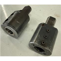 Lot of (2) 2" VDI 40 Boring Tool Holders