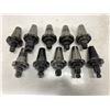 Image 2 : (10) CAT50 Erickson/Kennametal Collet Chucks, Collet Type Unknown