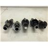 Image 2 : Lot of (5) Misc CAT50 Collet Chucks