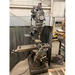 Bridgeport 1.5 HP Vertical Mill