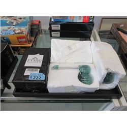 4 New 6" Glass Pipes with Screens