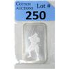 Image 1 : 1 Oz. Samurai Warrior .999 Silver Bar