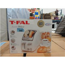 New T-Fal Deluxe 2 Slice Wide Slot Toaster