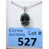 Image 1 : New Mystic Topaz Pendant on 24" Chain