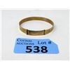 Image 1 : Vintage 9KT Gold Child's Slide Bangle Bracelet