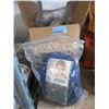 Image 1 : Box of 10 New Electric Blue Wigs