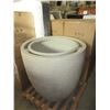 Image 1 : Huge 2 Piece Ceramic Patio Planter Set
