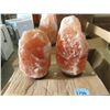 Image 1 : 2 New Himalayan Salt Lamps  - With Bulbs & Cords