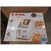Image 1 : New T-Fal Deluxe 2 Slice Wide Slot Toaster
