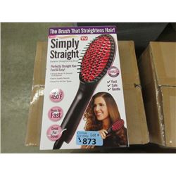 3 New "Simply Straight" Electric Hair Brushes