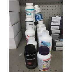 13 Assorted Vitamins & Supplements