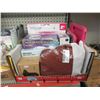 Image 1 : Box of Assorted Household Goods & Electronics