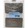 Image 1 : Two 1 Oz. .999 Fine Titanium Buffalo Bars