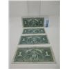 Image 2 : Four 1937 Bank of Canada $1 Bank Notes