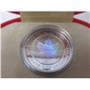 Image 2 : 1 Oz. Fine Silver 2001 Maple Leaf Hologram Coin