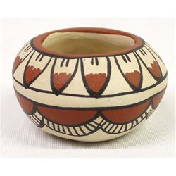 Jemez Polychrome Pottery Bowl by Lucy C. Toledo