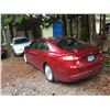 Image 3 : 2015 FORD FUSION SE HYBRID - RED - 4-DOOR - VIN # 3FA6P0LU2FR140358 -ODO READS 26389KMS -