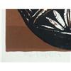 Image 2 : COLOR LITHOGRAPH 22'' x 36''.  Rudolph Carl Gorman  (1932 - 2005), NM, AZ. Depicting a seated Indian