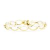 Image 1 : Fancy Link Bracelet - 18KT Yellow Gold