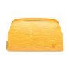 Image 1 : Louis Vuitton Yellow Epi Leather Dauphine PM Cosmetic Case