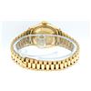 Image 6 : Rolex Ladies 18K Yellow Gold Mother Of Pearl Ruby Datejust President Wristwatch