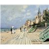 Image 1 : Claude Monet - Beach at Trouville