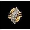 Image 2 : 0.95 ctw Diamond Ring - 10KT Yellow Gold