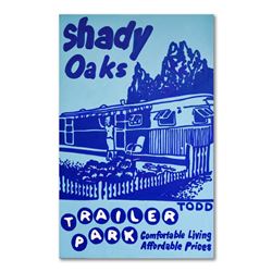 Todd Goldman,  Shady Oaks  Original Acrylic Painting on Gallery Wrapped Canvas (