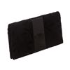 Image 3 : Alessandro Dell'Acqua Black Floral Fabric Clutch Handbag