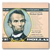 Image 1 : Steve Kaufman (1960-2010), "Abraham Lincoln, Portrait of an Achiever" Hand Signe