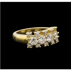 14KT Yellow Gold 1.28 ctw Diamond Ring