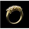 Image 4 : 14KT Yellow Gold 1.28 ctw Diamond Ring